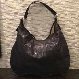 Banana Republic leather hobo bag